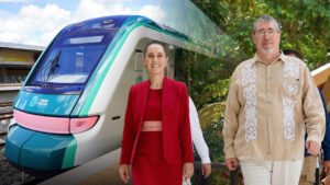 La presidenta de México, Claudia Sheinbaum, y su homólogo de Guatemala, Bernardo Arévalo, sostuvieron su primer encuentro oficial en la isla de Flores.