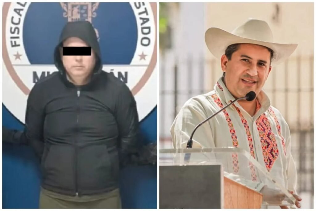 Detienen a Jorge Armando ‘N’, presunto autor intelectual del asesinato del alcalde de Uruapan, Carlos Manzo, y líder criminal vinculado al CJNG, según autoridades federales.